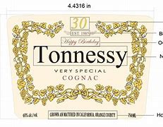Image result for Hennessy Cognac Label Blank