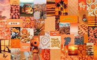 Image result for Orange Aesthetic Wallpaper Collage