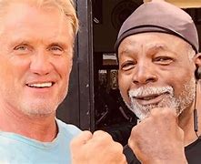 Image result for Carl Weathers Dolph Lundgren