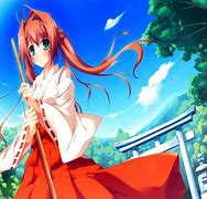 Image result for Sad Anime Girl with Red Hair