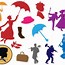 Image result for Mary Poppins Silhouette Clip Art Free
