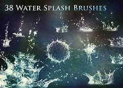 Image result for Water Splash Brush Photoshop