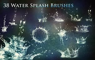 Image result for Water Splash Brushes