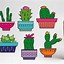 Image result for Cactus in a Pot Clip Art