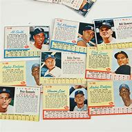 Image result for Post Cereal Baseball Cards