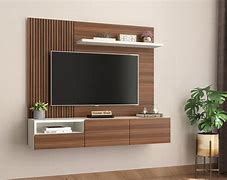 Image result for Wooden TV Wall Unit Designs
