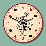Image result for Alice in Wonderland Rabbit Clock Printables