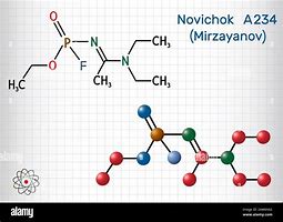 Image result for Novichok Chemical Structure
