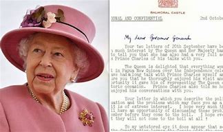 Image result for Letter to the Queen