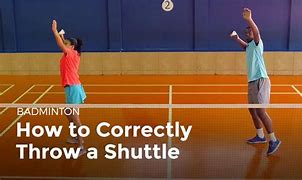 Image result for Shuttle in Badminton