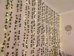 Image result for Curtain Lights with Vines