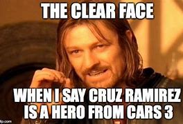 Image result for Best Things Cruz Ramirez Says Meme