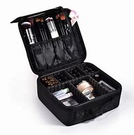 Image result for Travel Adjustable Compartment Makeup Bag