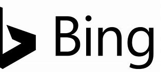 Image result for Bing Logo Black
