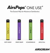 Image result for One Use Air Pop with Charger Block