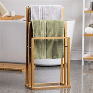 Image result for Wood Bathroom Towel Hangers