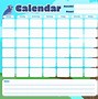Image result for Free Blank 40-Day Calendar