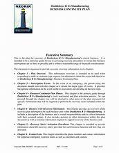 Image result for Css380 First Draft Manufacturing Business Continuity Plan