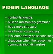 Image result for Pidgin Words