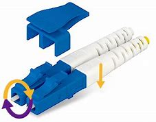 Image result for LC Duplex Connector PNG