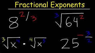 Image result for Fractional Exponents