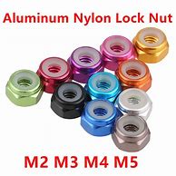 Image result for Nylon Lock Nuts M3 M4 M5