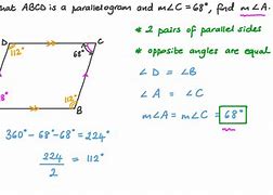 Image result for Parallelogram Equal Angles