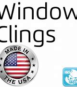Image result for White Window Clings