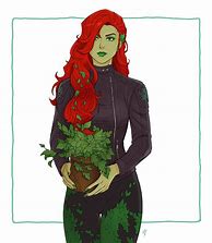 Image result for Poison Ivy Villain Cartoon