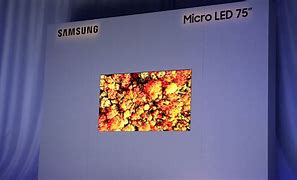 Image result for Samsung Wall TV Micro LED