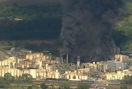 Image result for Massive Chemical Plant Fire