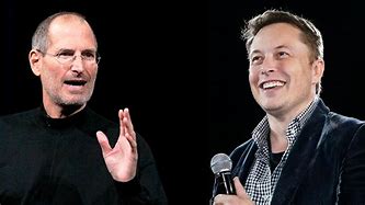 Image result for Elon Musk Steve Jobs