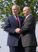 Image result for Vladimir Putin George Bush