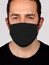 Image result for All-Black Face Mask