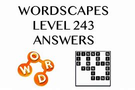 Image result for Wordscapes Level 243