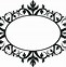 Image result for Decorative Oval Frame Clip Art