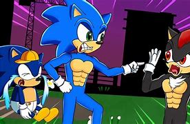 Image result for Sonic vs Shadow Baby