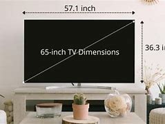 Image result for 65 Inch LED TV Size