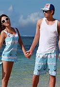 Image result for Matching Bathing Suits Couples