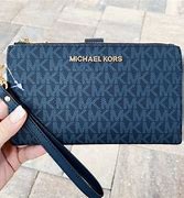 Image result for Michael Kors Blue Wristlet