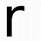 Image result for A4 Size Letter R
