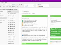 Image result for Microsoft OneNote Planner Template
