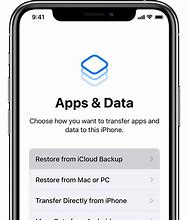 Image result for Choose From a Backup iPhone Screen