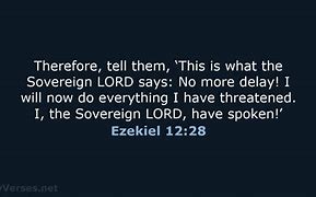 Image result for Ezekiel 12 28