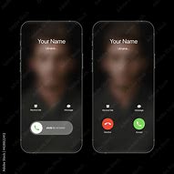 Image result for iPhone Incoming Call Screen Template