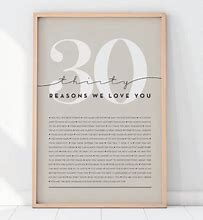 Image result for 30 Reasons I Love You Book 30th Birthday