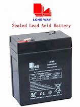 Image result for 6V 6AH Sealed Lead Acid Battery