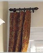 Image result for short curtains rod