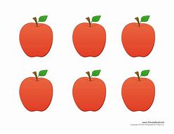 Image result for Free Stencil of an Apple