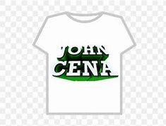 Image result for John Cena Roblox Shirt